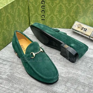 Top Quality Gucci Suede Coperate Shoes