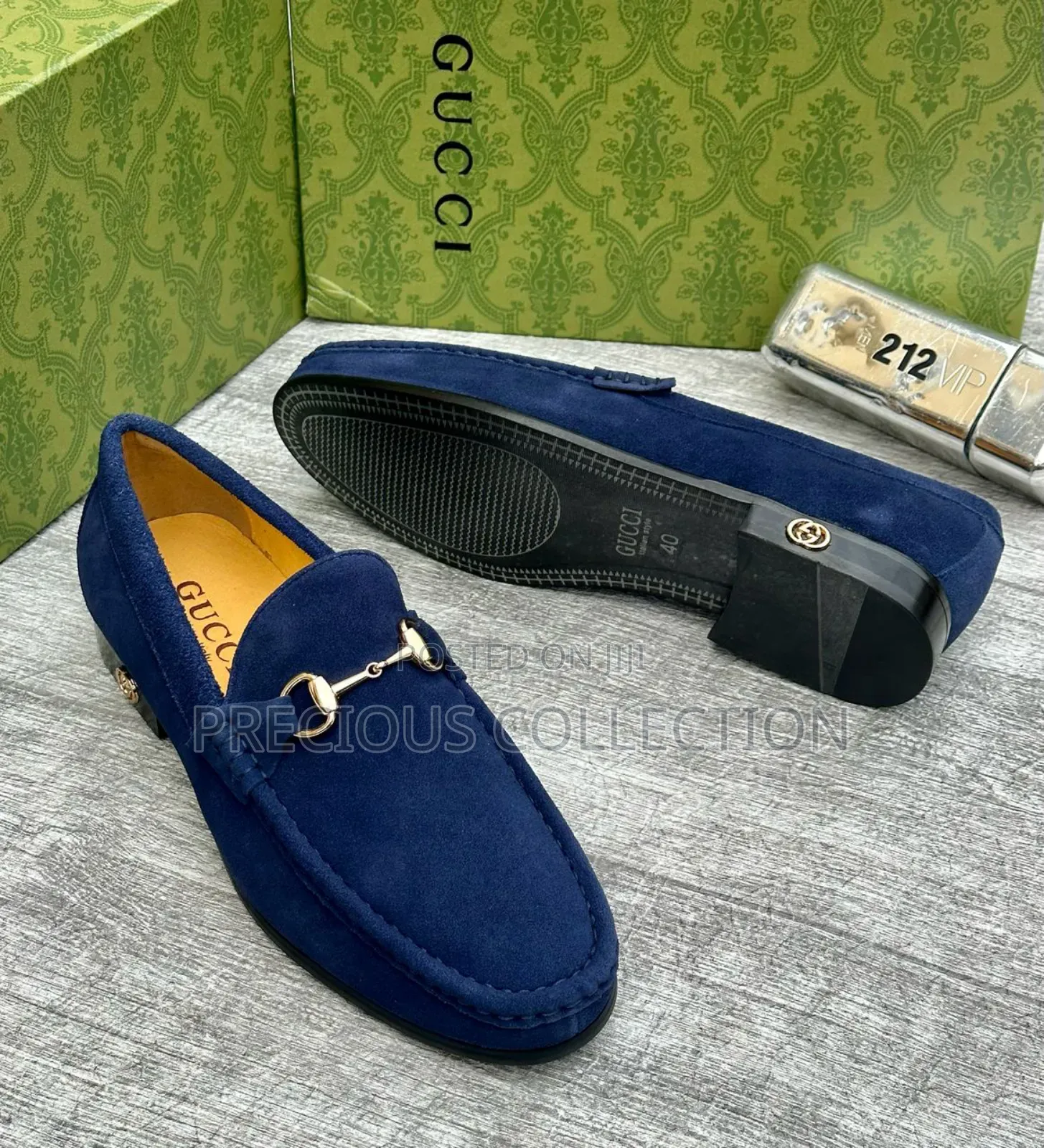 Top Quality Gucci Suede Coperate Shoes