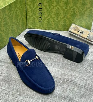 Top Quality Gucci Suede Coperate Shoes