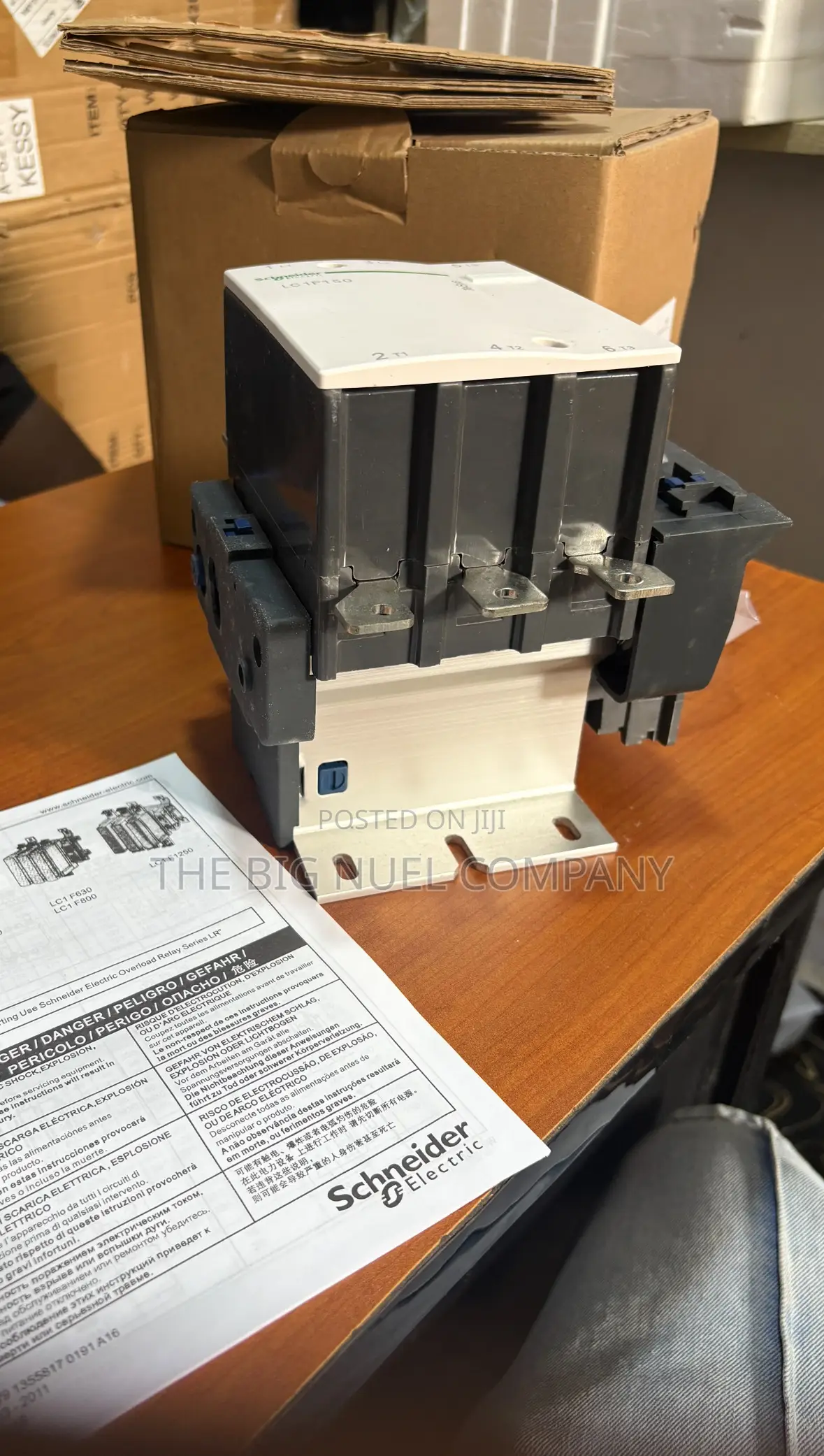 F150 3 Pole 250a Contactor Schneider