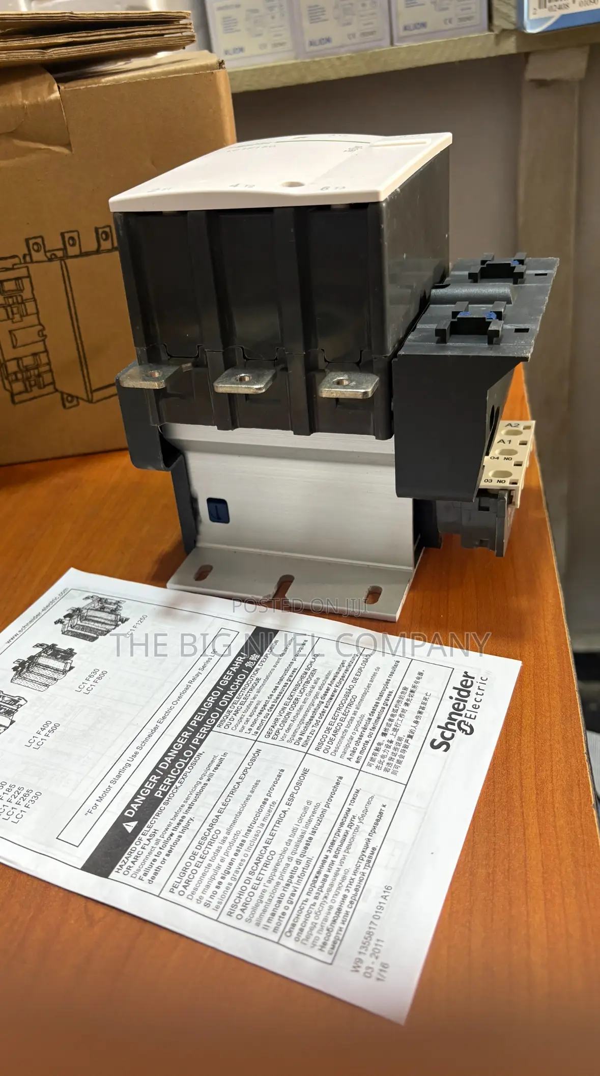 F150 3 Pole 250a Contactor Schneider