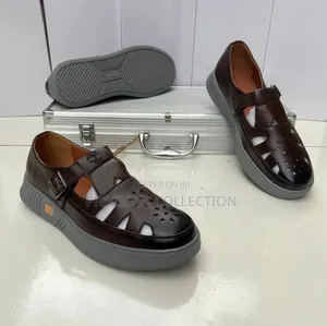 Timberland Vintage Leather Grey Sole Sandal