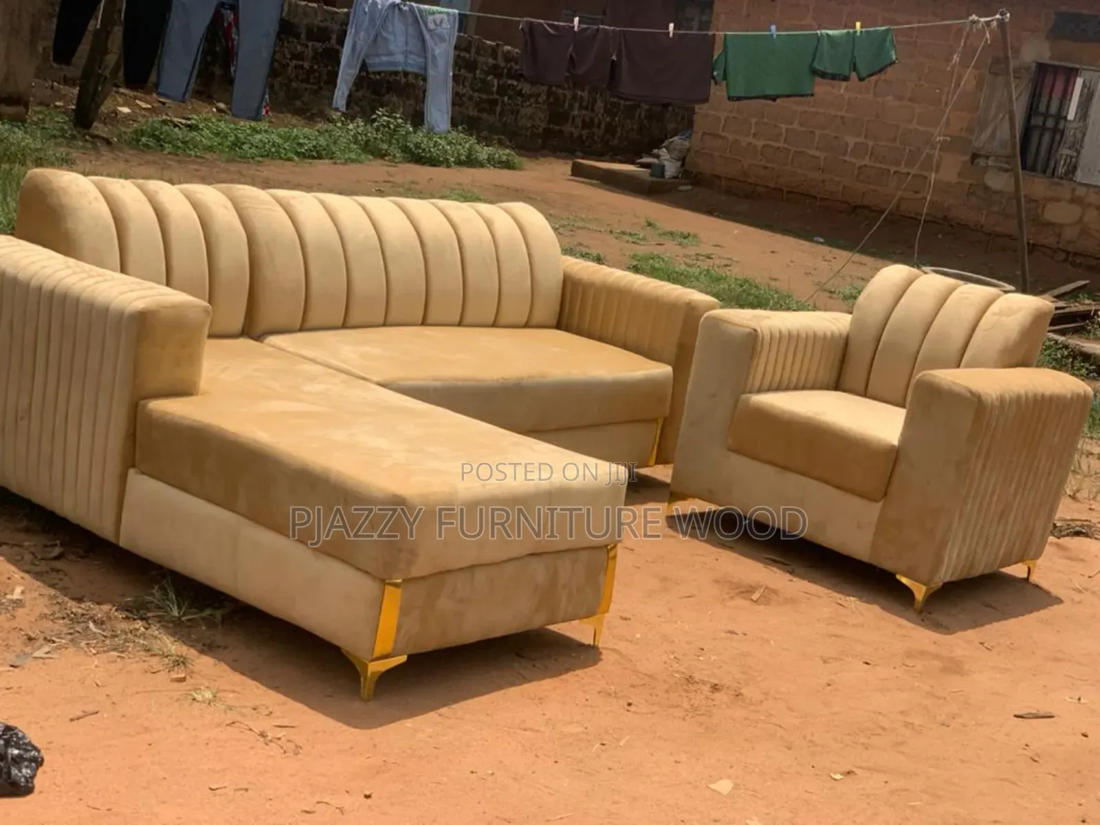 Modern L Shape Sofa Set