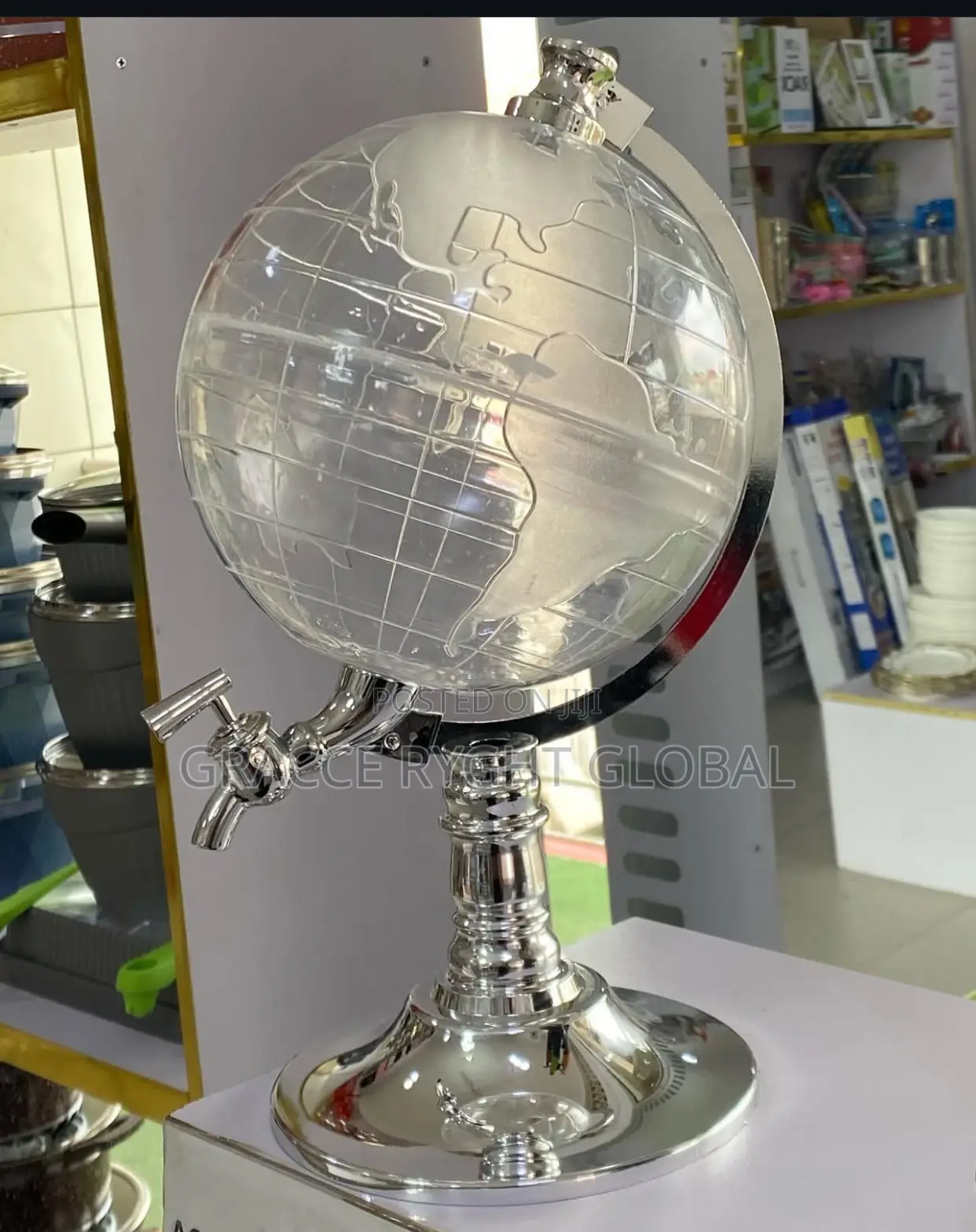Globe Juice Dispenser