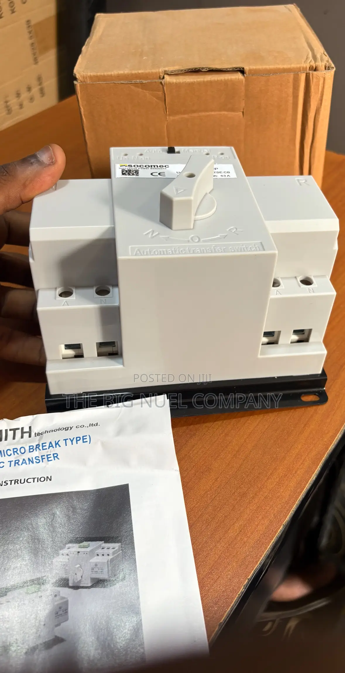 Automatic Change Over Switch 63a 2 Pole