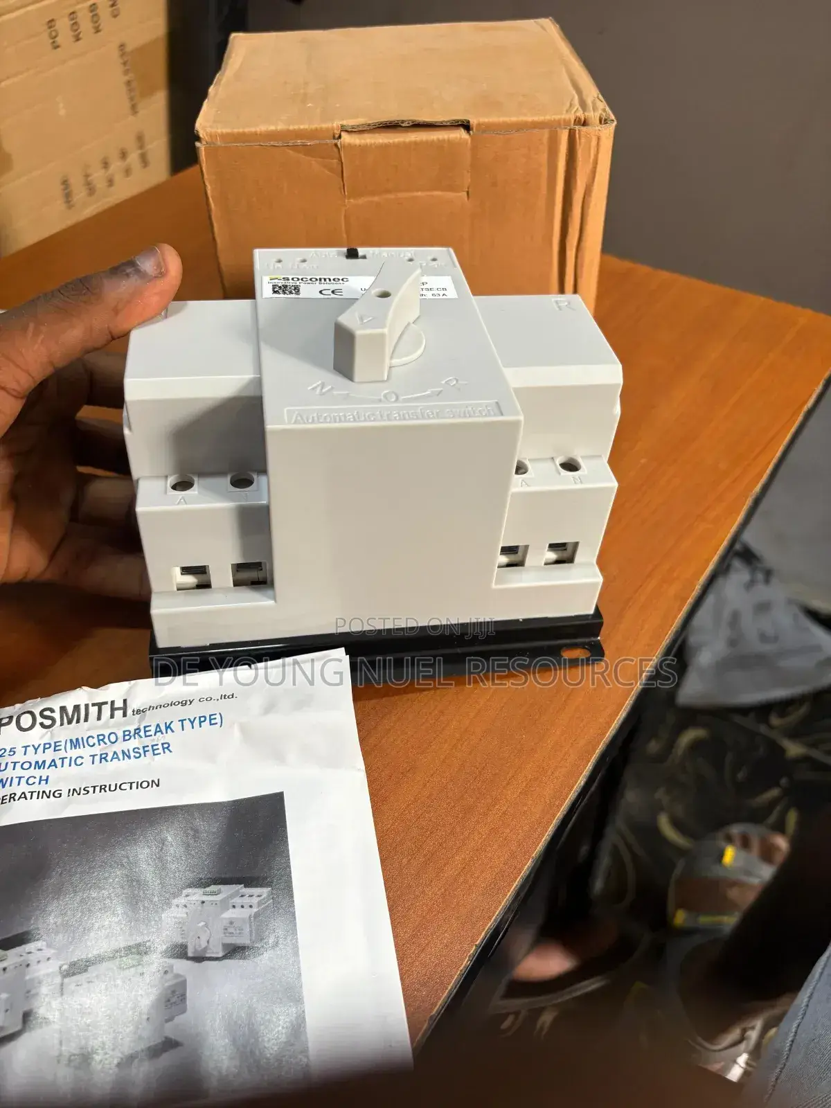 Automatic Change Over Switch 63a 2 Pole