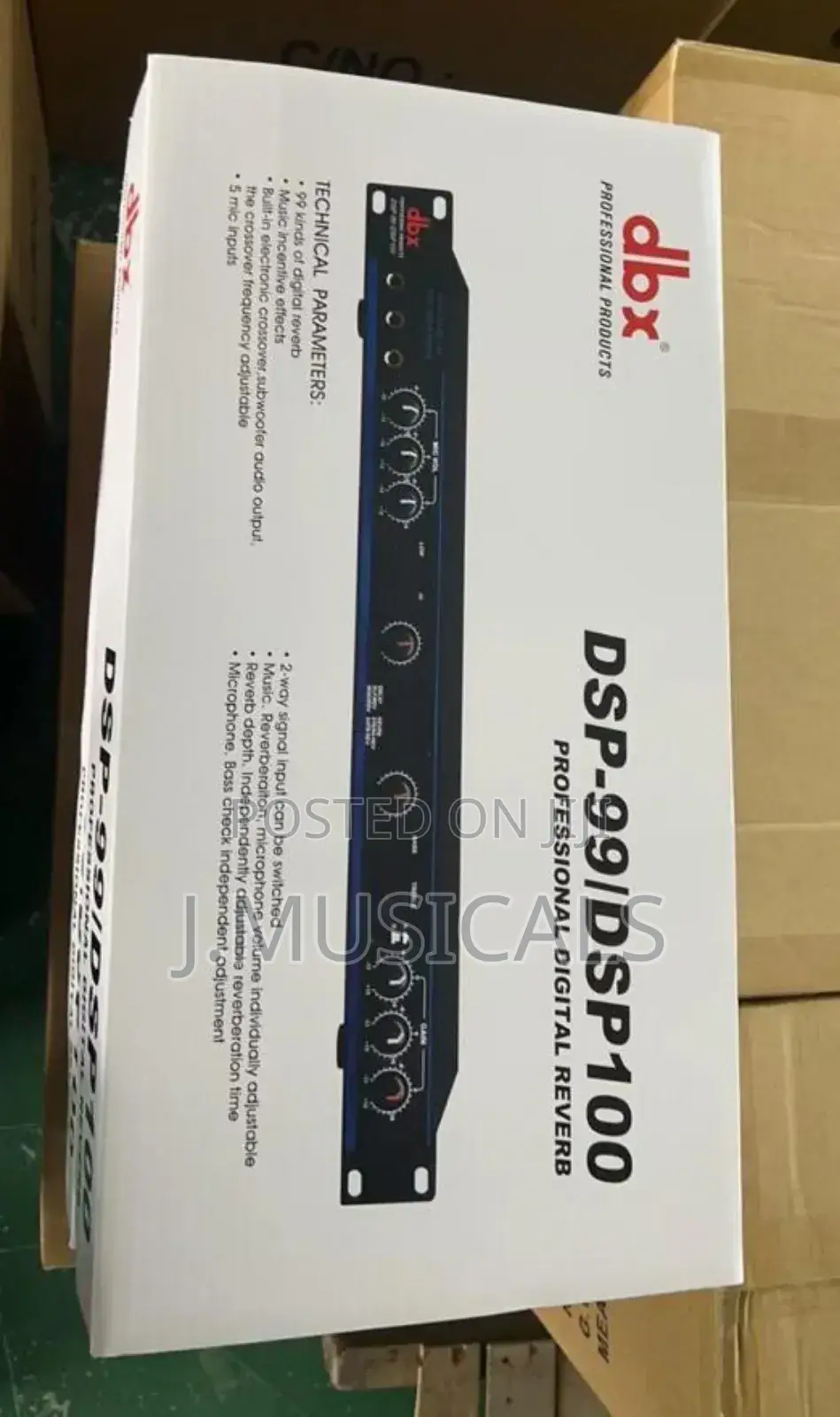 DBX Professional Voice Engine Digital Reverb