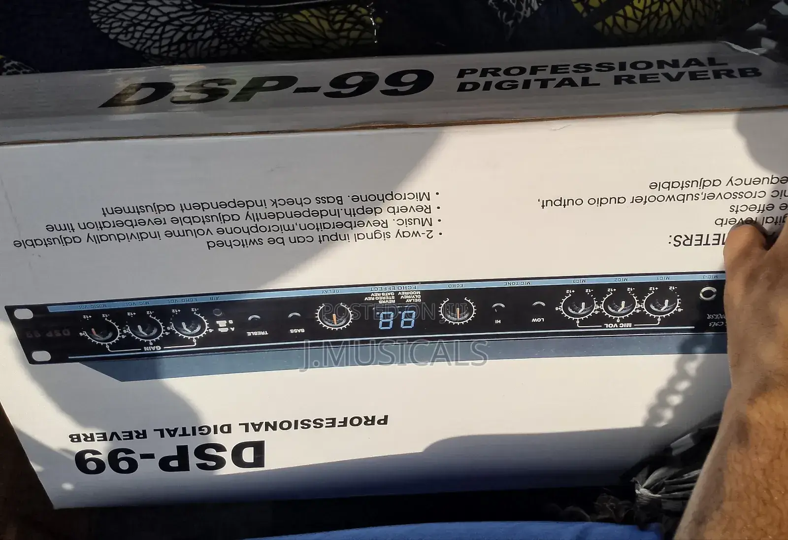 DBX Professional Voice Engine Digital Reverb