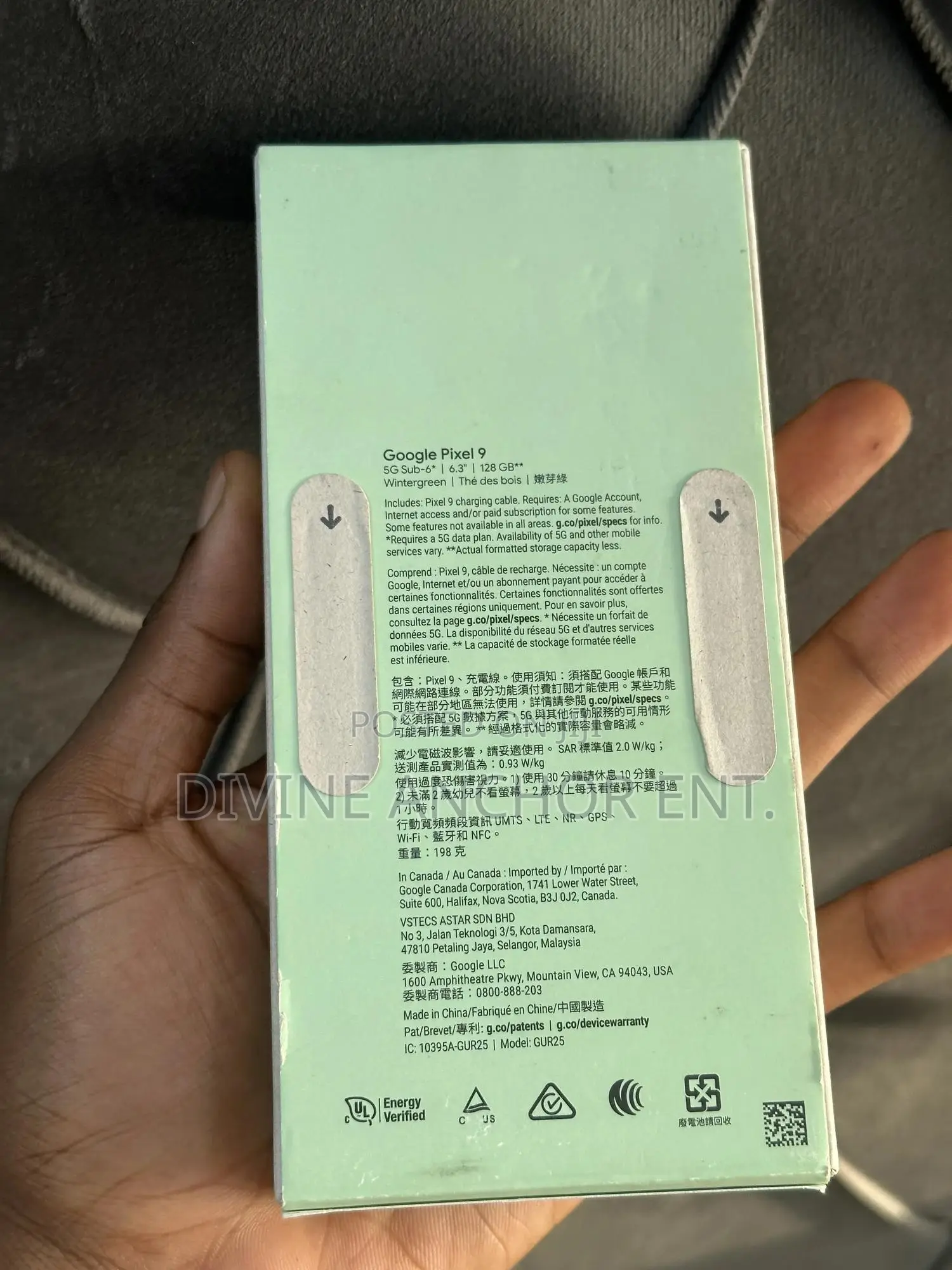 New Google Pixel 9 128 GB Green