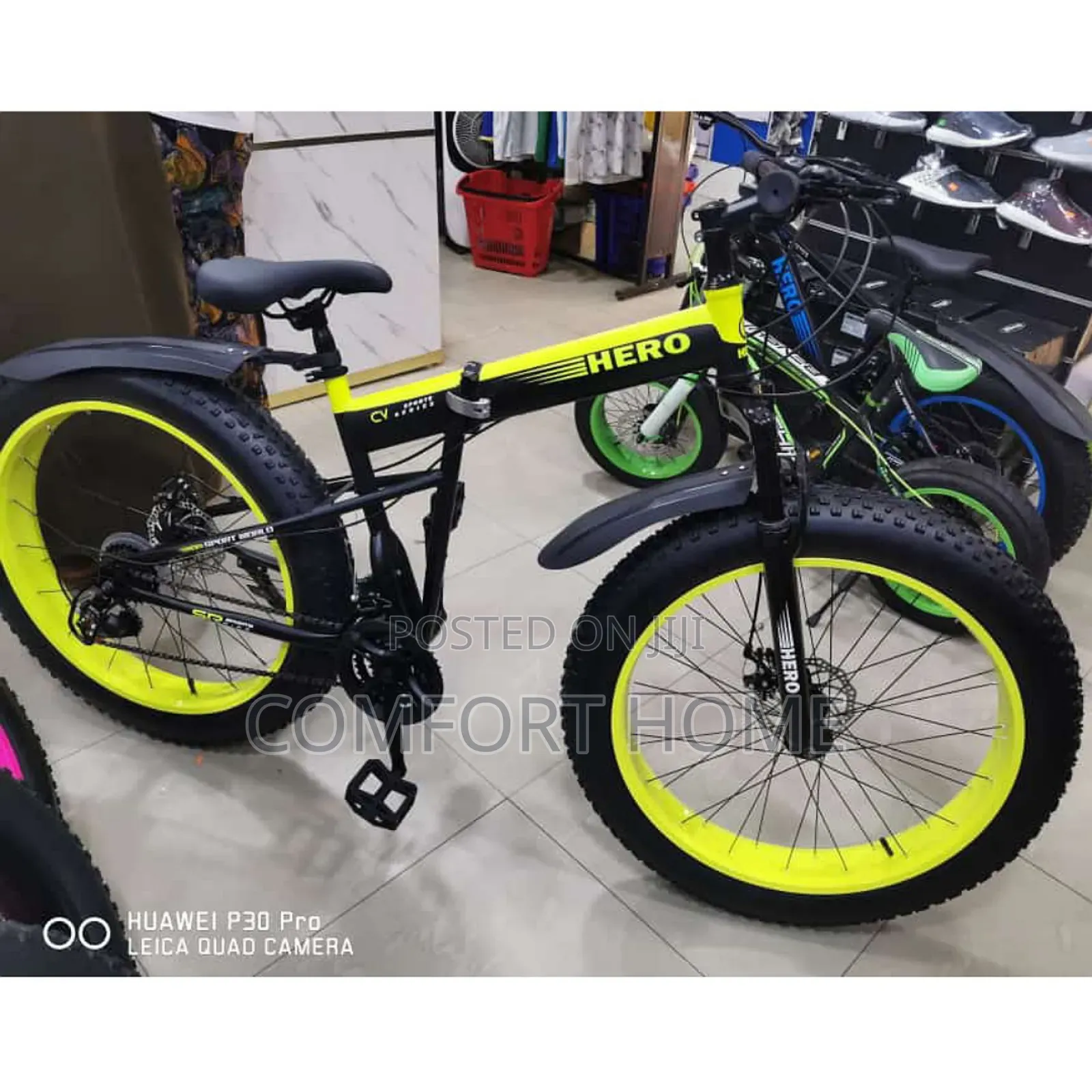 Foldable Hero Fat Tyres Bicycle