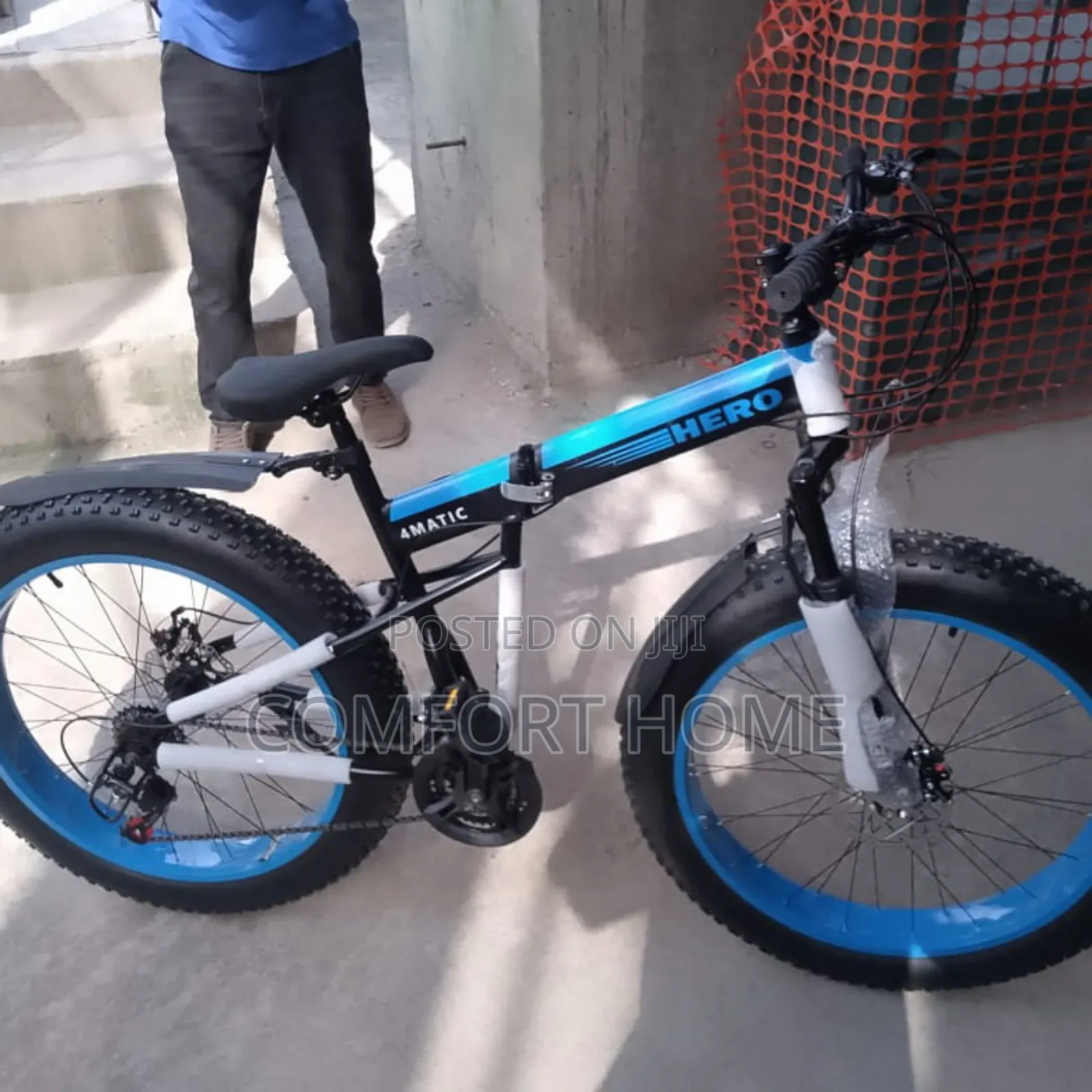 Foldable Hero Fat Tyres Bicycle