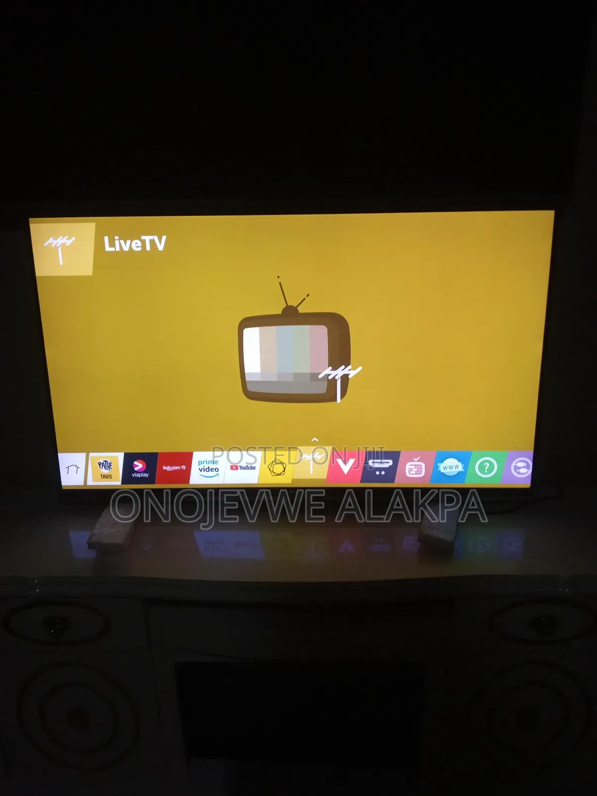 55inches Original Lg Smart Webos Tv With Magic Remote, Inbuilt Decoder