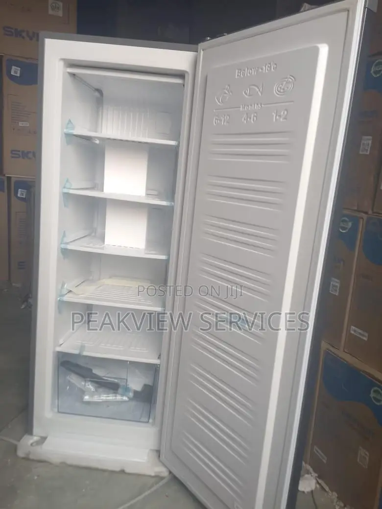 Skyrun 180l Upright Freezer Refrigerator - Efficient Cooling