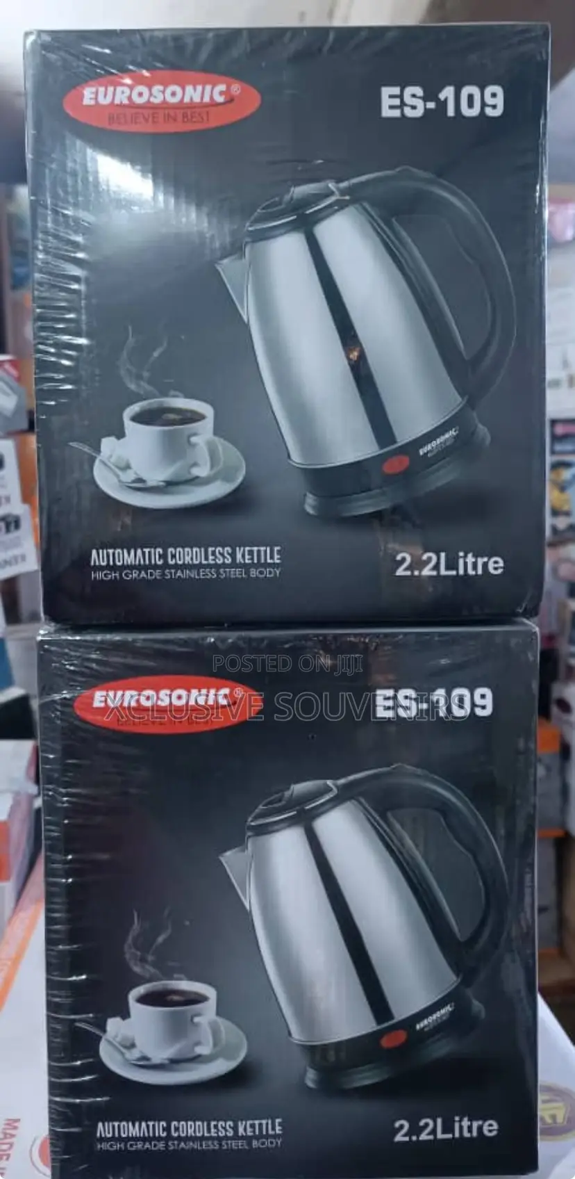 2.2l Eurosonic Automatic Cordless Kettle