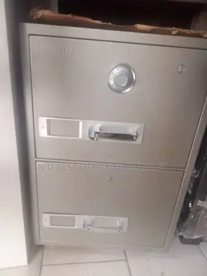 Two Drawings Fireproof Safe Cabinets