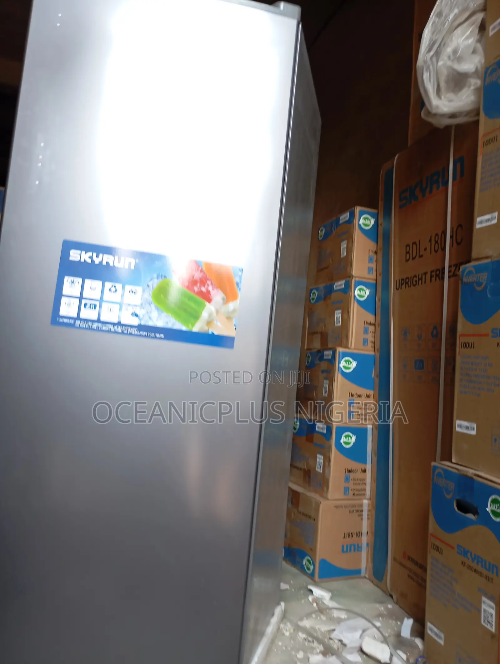 Skyrun Modern Upright Freezer (Affordable)