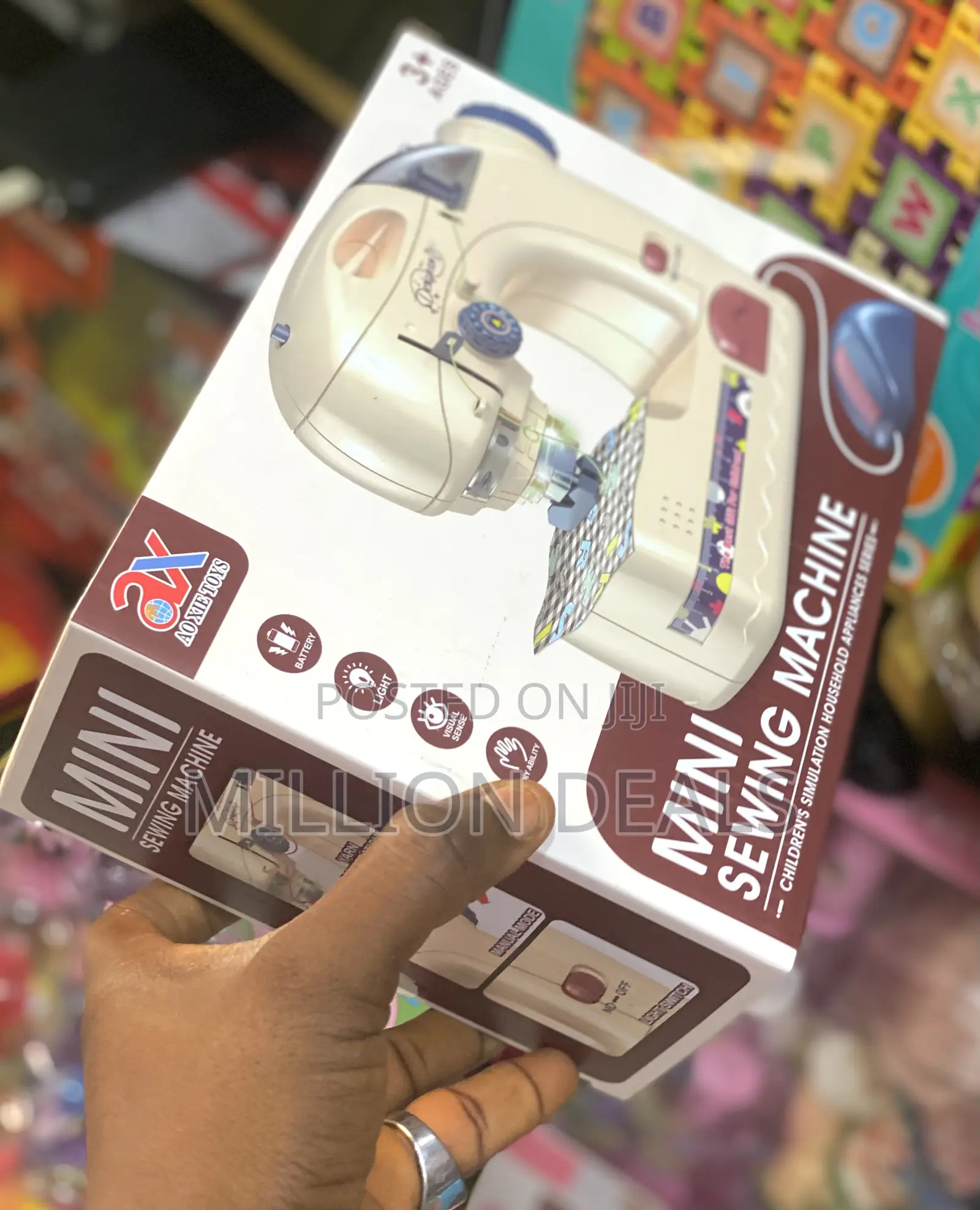 Mini Sewing Machine Children's Simulation Toy