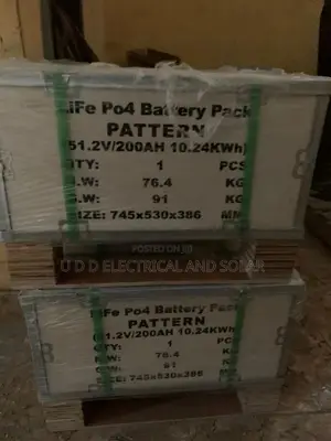Pattern Solar 10kwh 51.2v Lithium Ion Batteries Very Quality