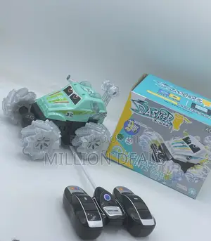 Remote Controlled Stunt Light Kids Toy Car Ages 3+
