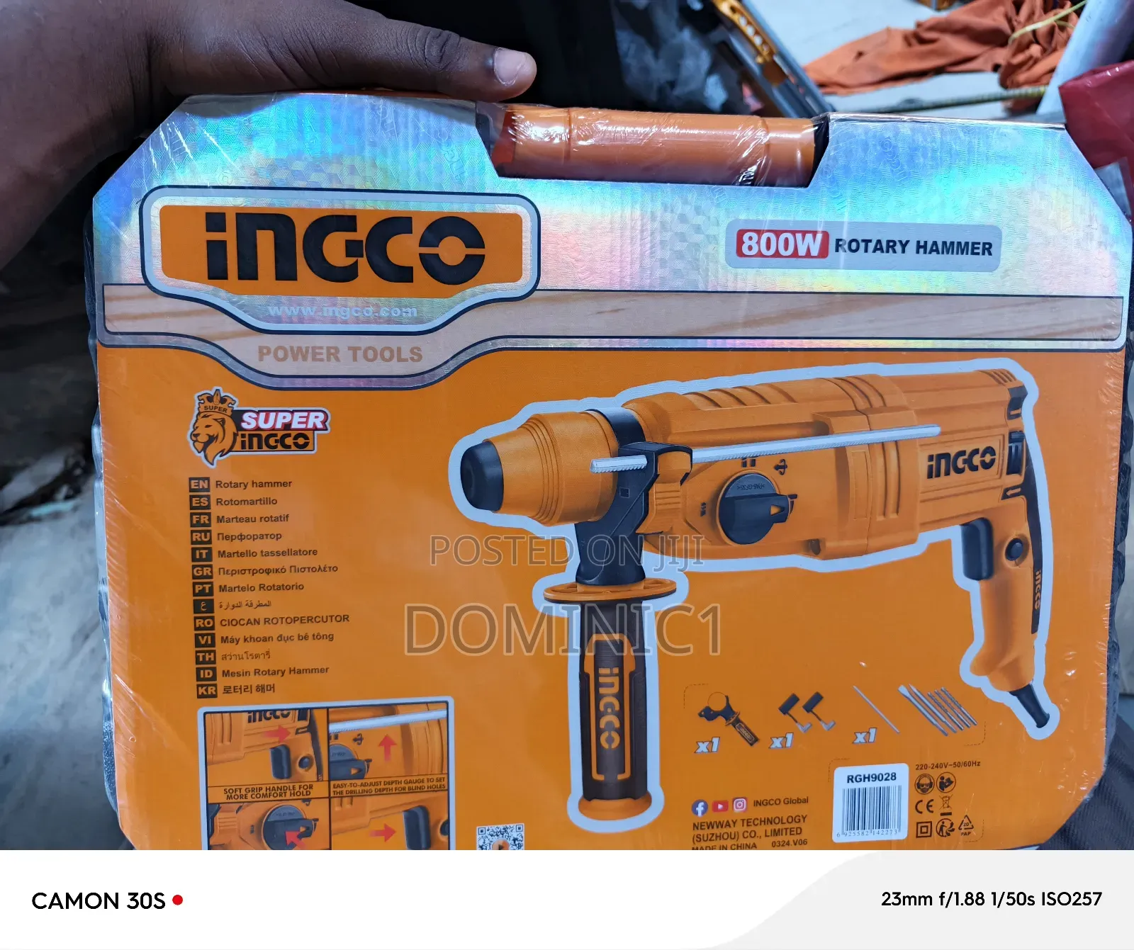 Ingco Rotary Hammer Drill Machine