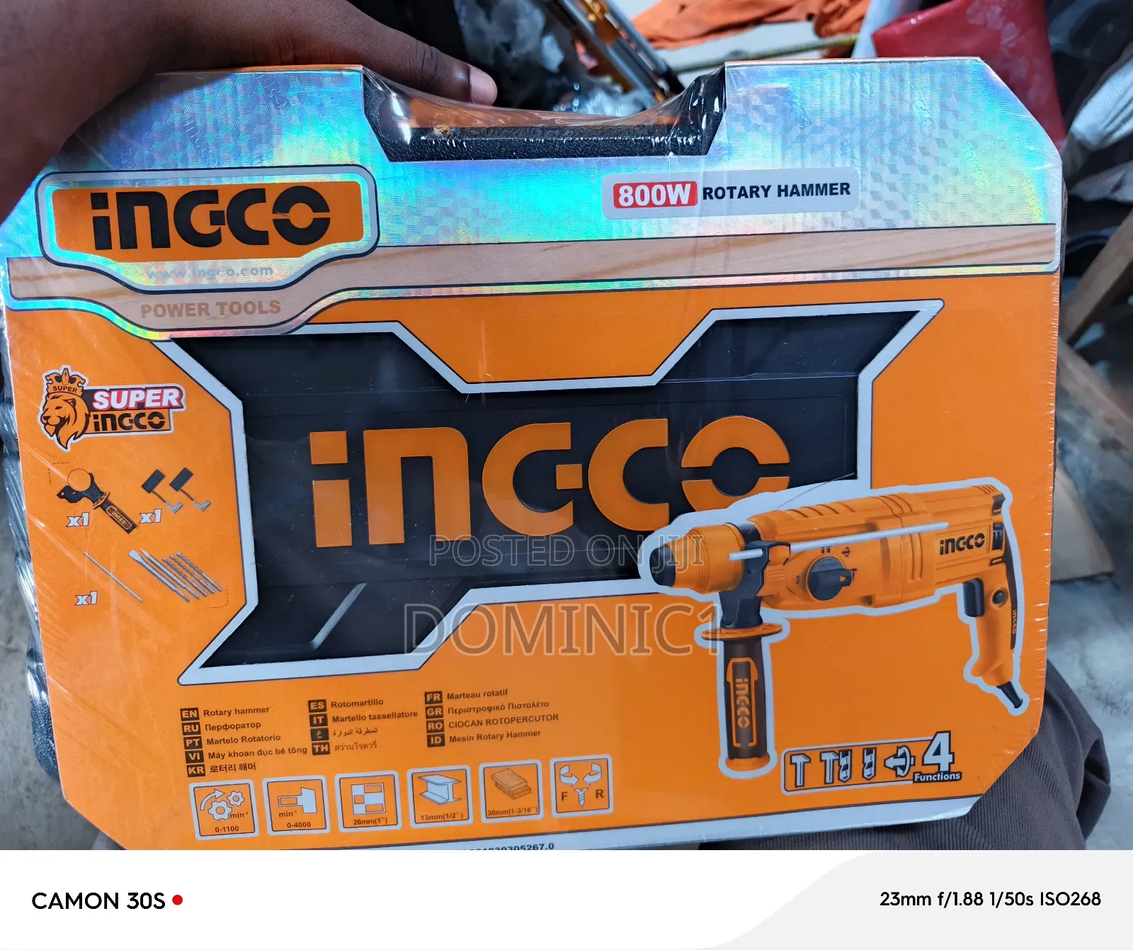Ingco Rotary Hammer Drill Machine