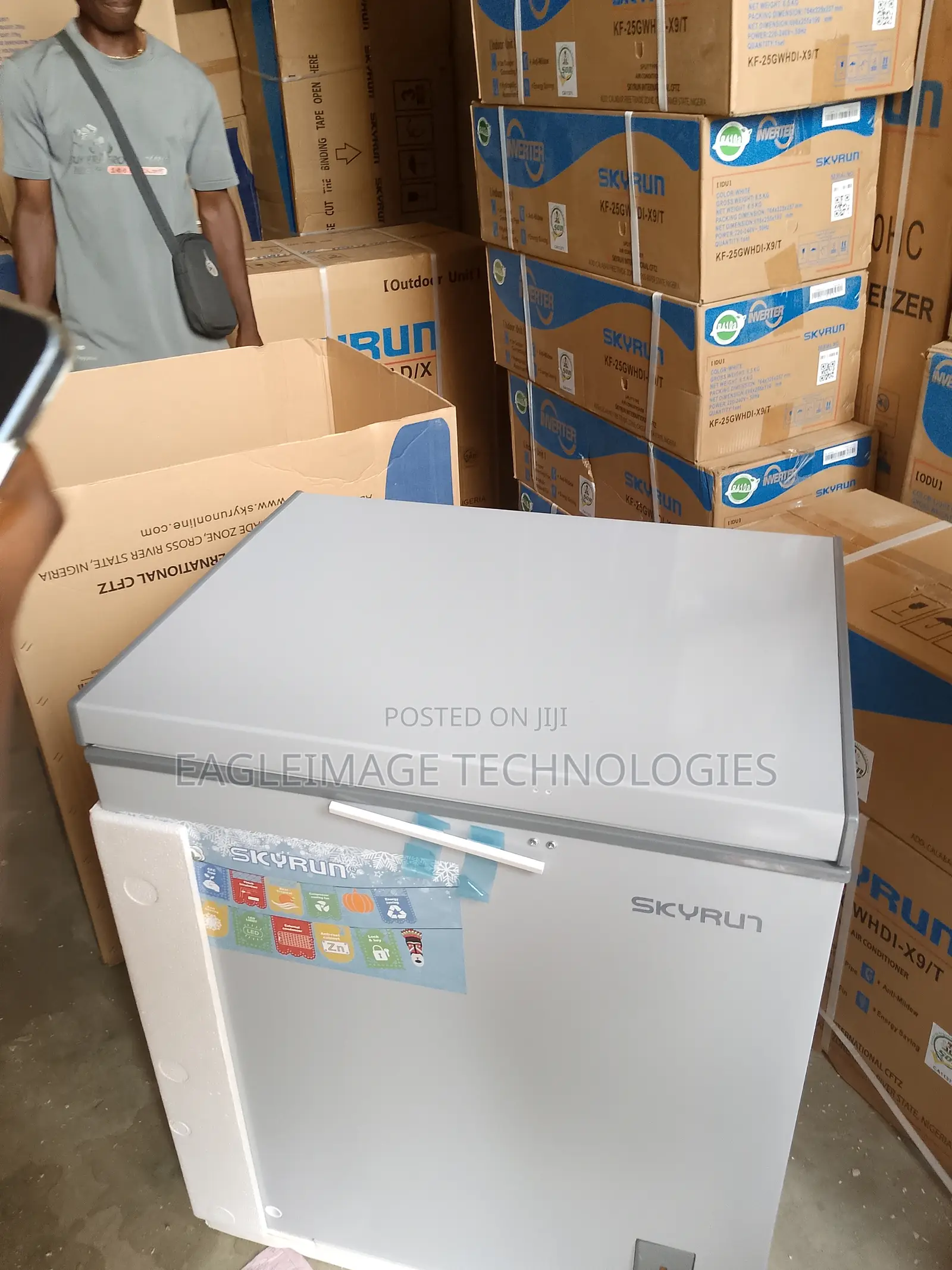 Convenient Storage Skyrun 145l Chest Freezer(Bd-145a)