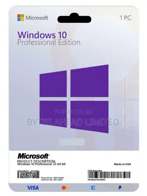 Photo - Windows 10 Professional – Digital License