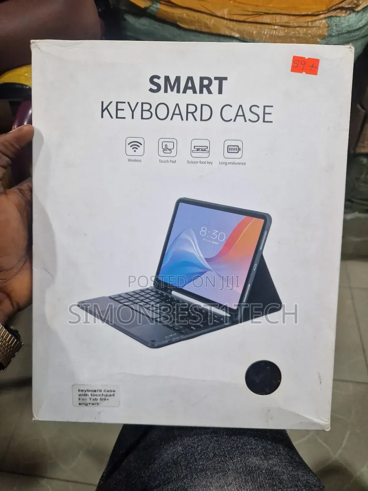 Samsung Galaxy Tab S10 Plus/S9 Plus Protected Case.