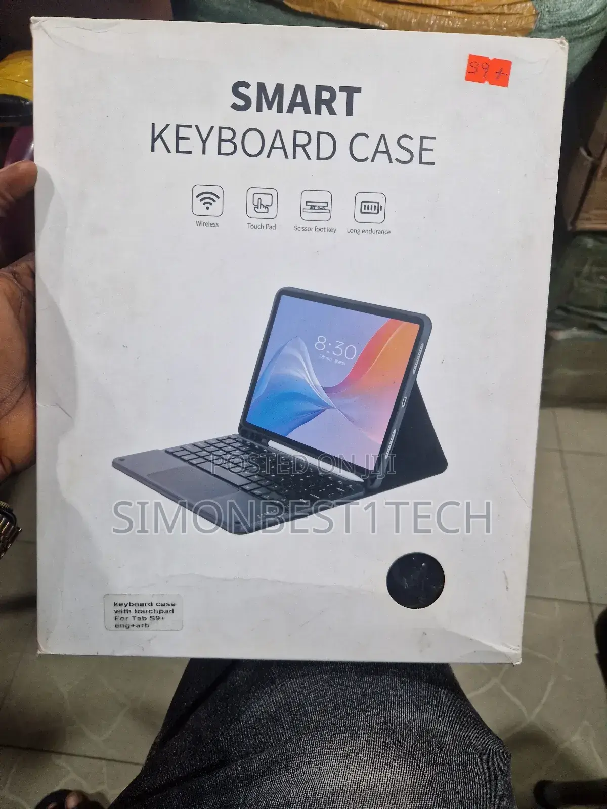 Samsung Galaxy Tab S10 Plus/S9 Plus Protected Case.