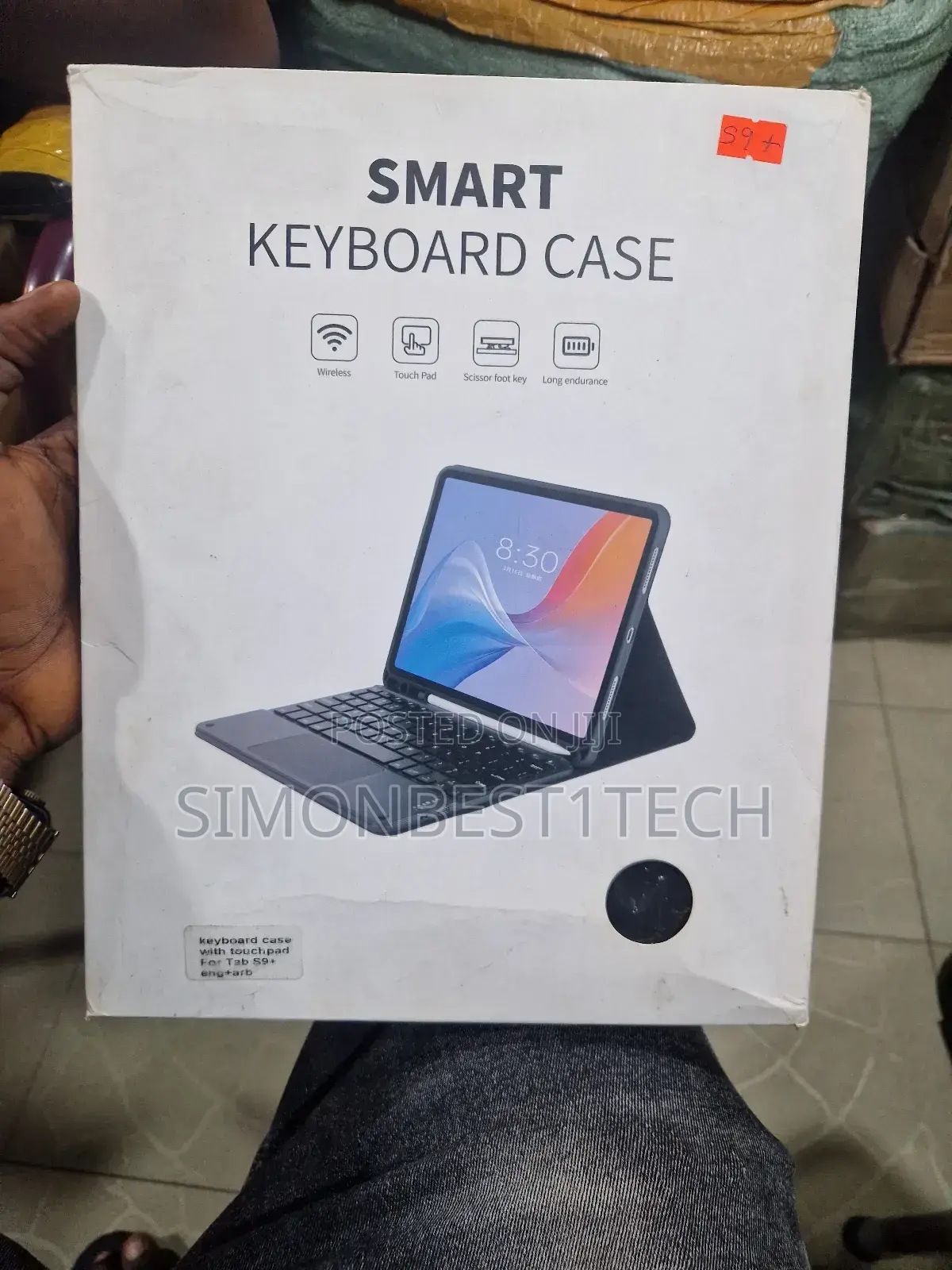 Samsung Galaxy Tab S10 Plus/S9 Plus Protected Case.
