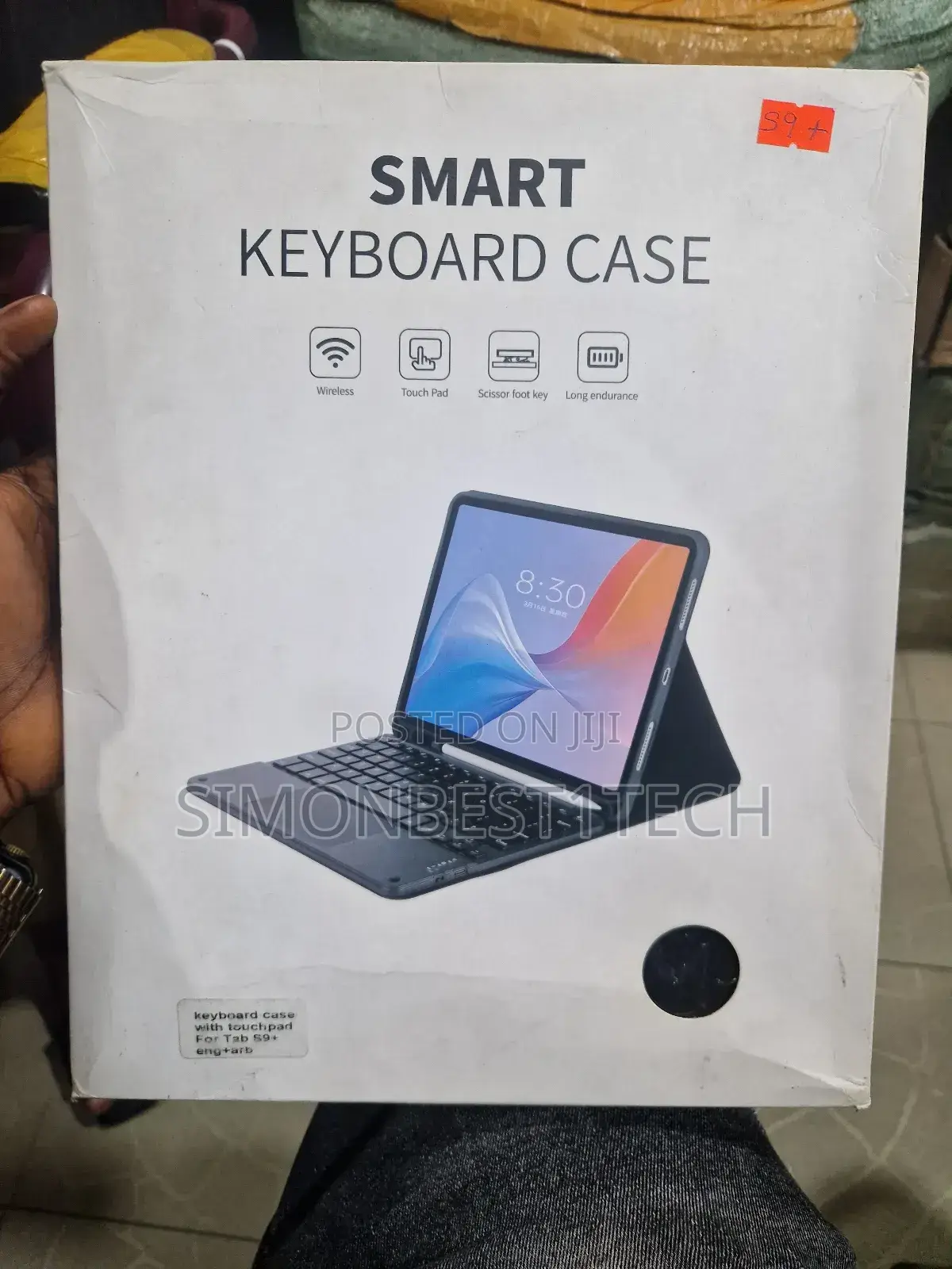 Samsung Galaxy Tab S10 Plus/S9 Plus Protected Case.