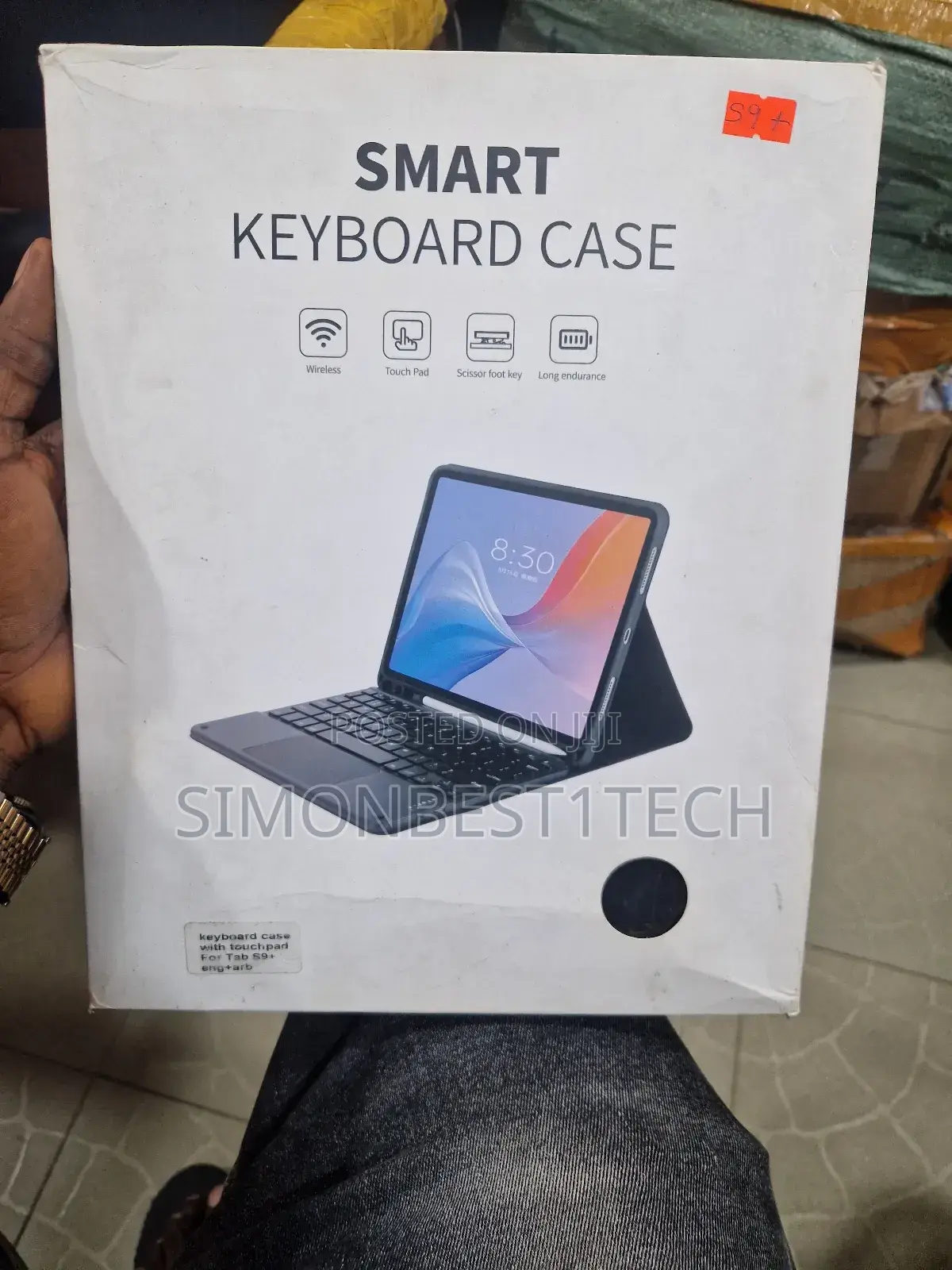 Samsung Galaxy Tab S10 Plus/S9 Plus Protected Case.