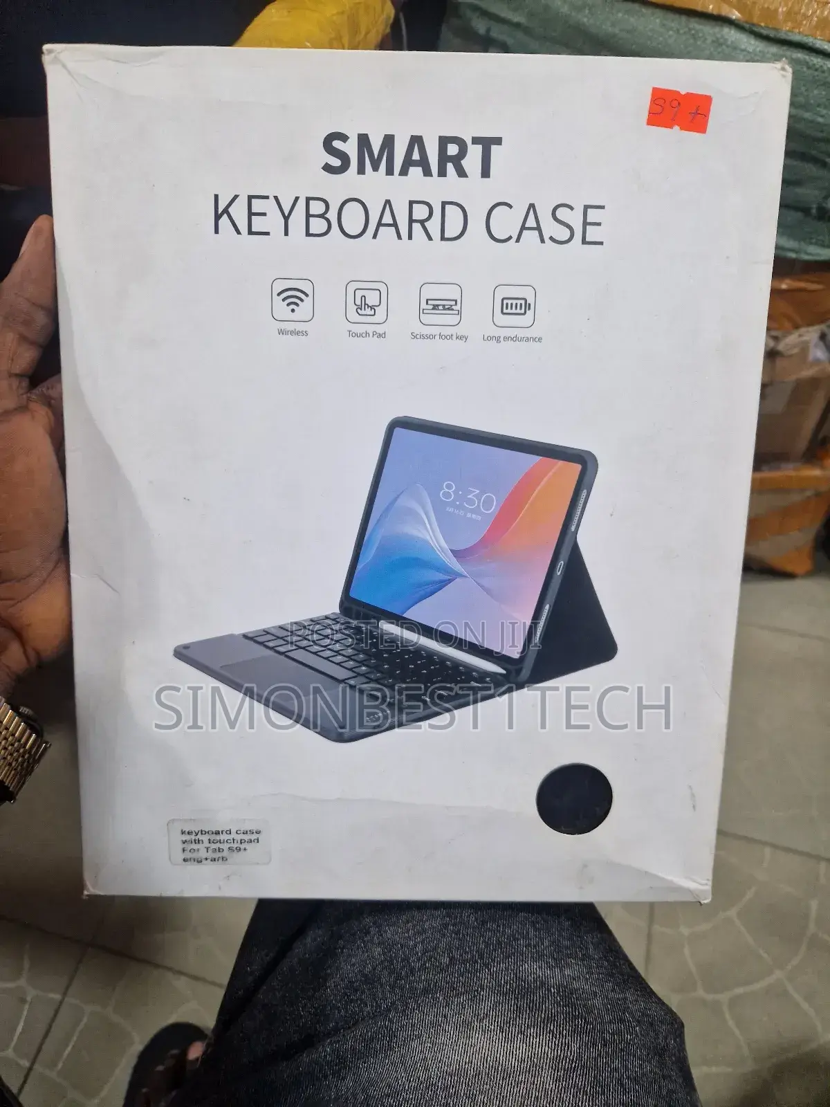 Samsung Galaxy Tab S10 Plus/S9 Plus Protected Case.