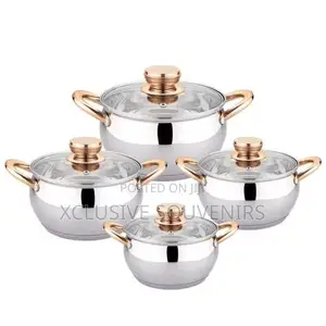 Haus Roland 8pcs Stainless Steel Cookware Set