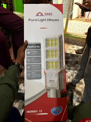 SMS 18eyes Solar Street Light