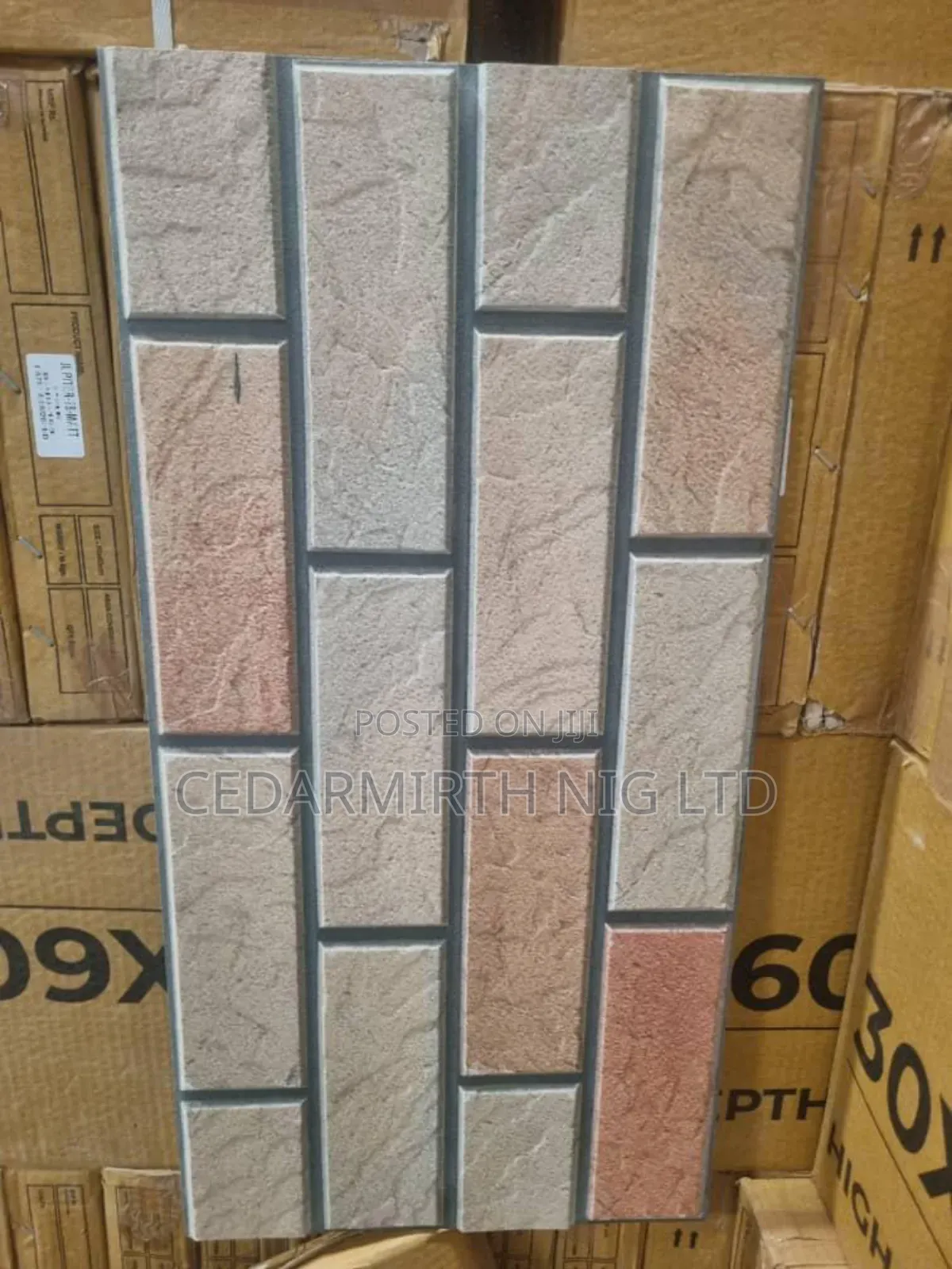 Fence Wall Tile ( Cedarmirth ) Lukerich 1