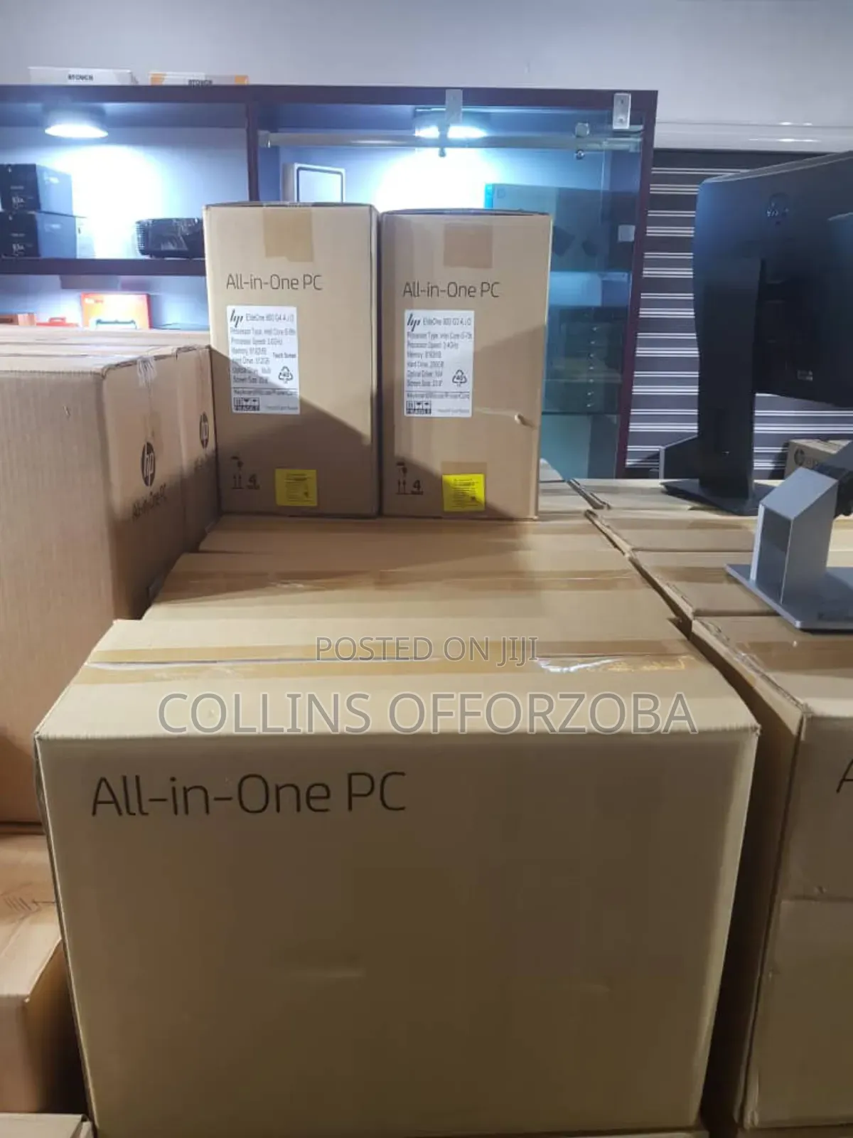 New Desktop Computer HP EliteOne 800 8GB Intel Core I5 SSD 256GB