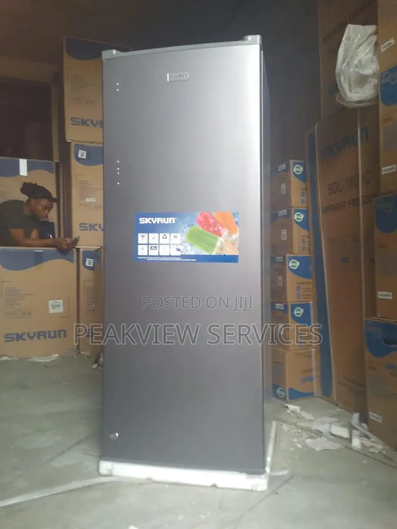 Save Energy With Skyrun 180l Upright Freezer Refrigerator