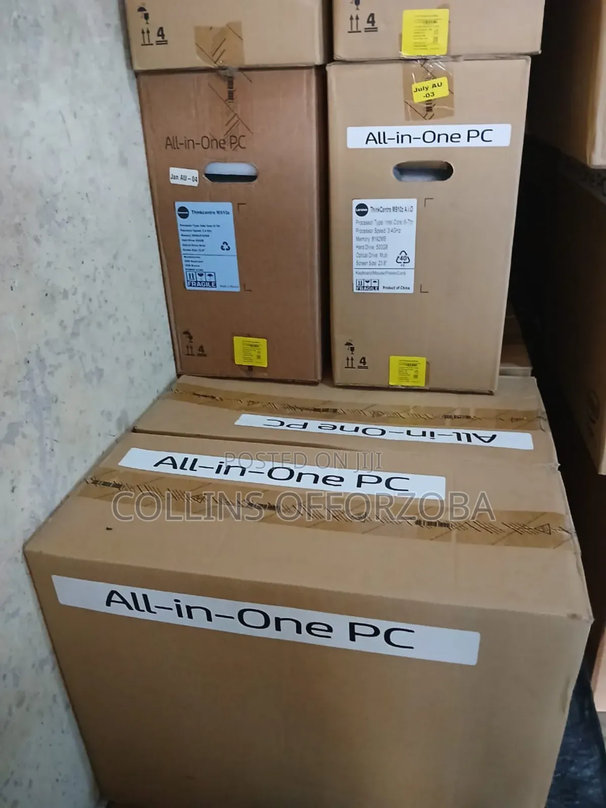 New Lenovo ThinkCentre M910z AIO 8GB Intel Core I5 SSD 256GB
