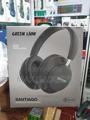 Green Lion Santiago Wireless Headphone Black