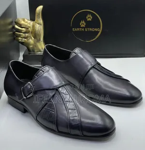 Italian Leather Black Shoe