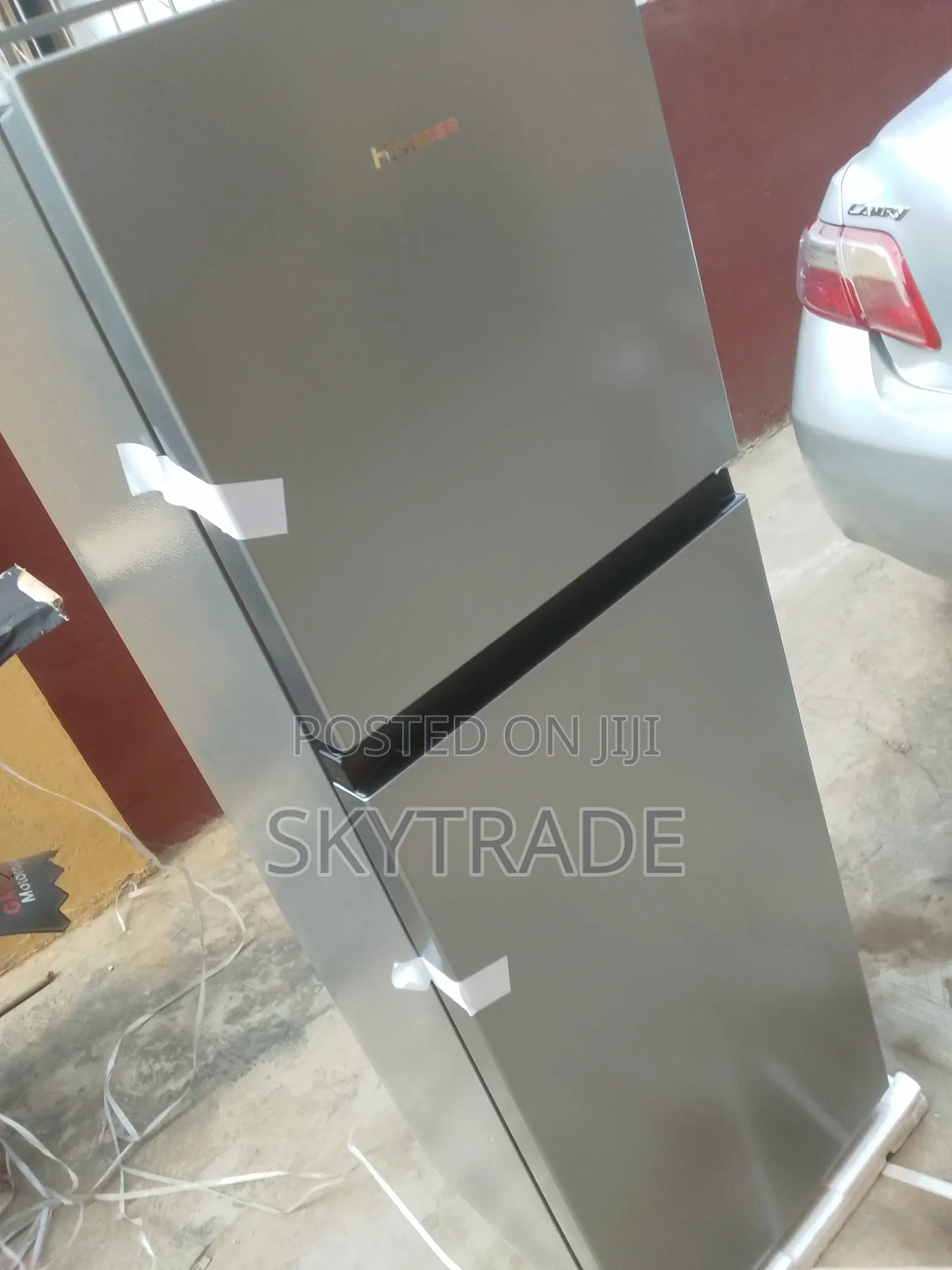 Sleek Modern: Hisense Double Door Refrigerator (Ref200dr