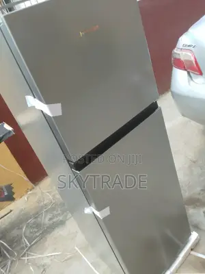 Sleek Modern: Hisense Double Door Refrigerator (Ref200dr