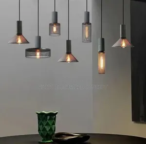 Retro Dropping Chandelier Glass