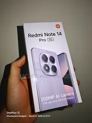 New Xiaomi Redmi Note 14 Pro 5G 512 GB Black