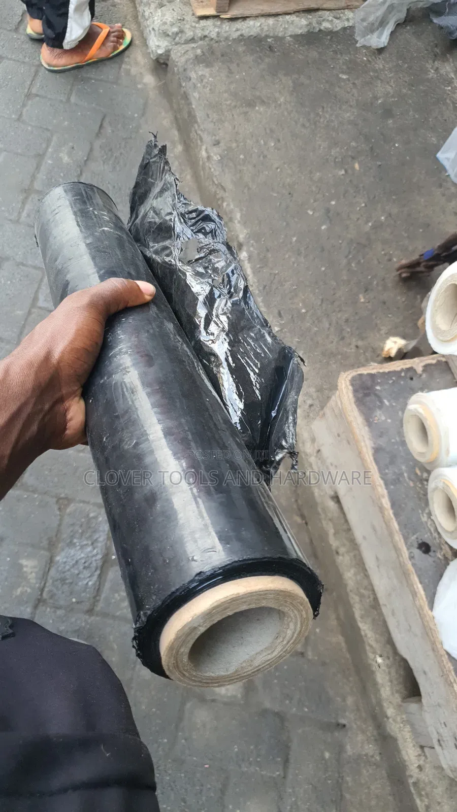 Stretch Film Wrap Black