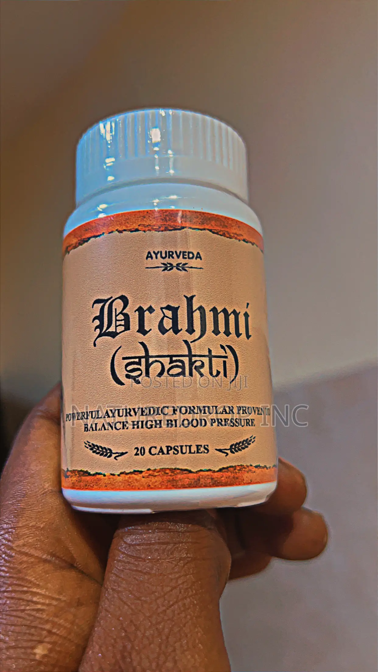 Brahmi Shakti by 20 Capsules (Bp Normalizer)