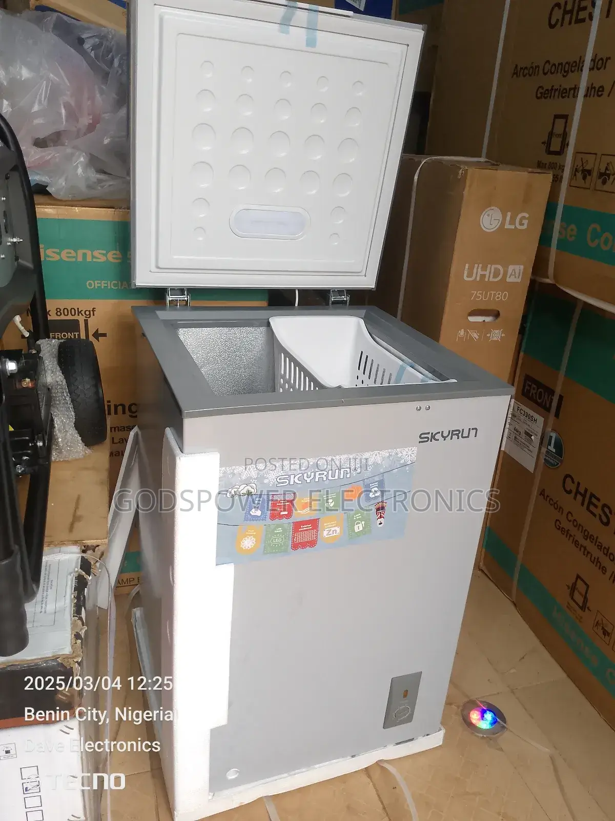 Skyrun Chest Freezer