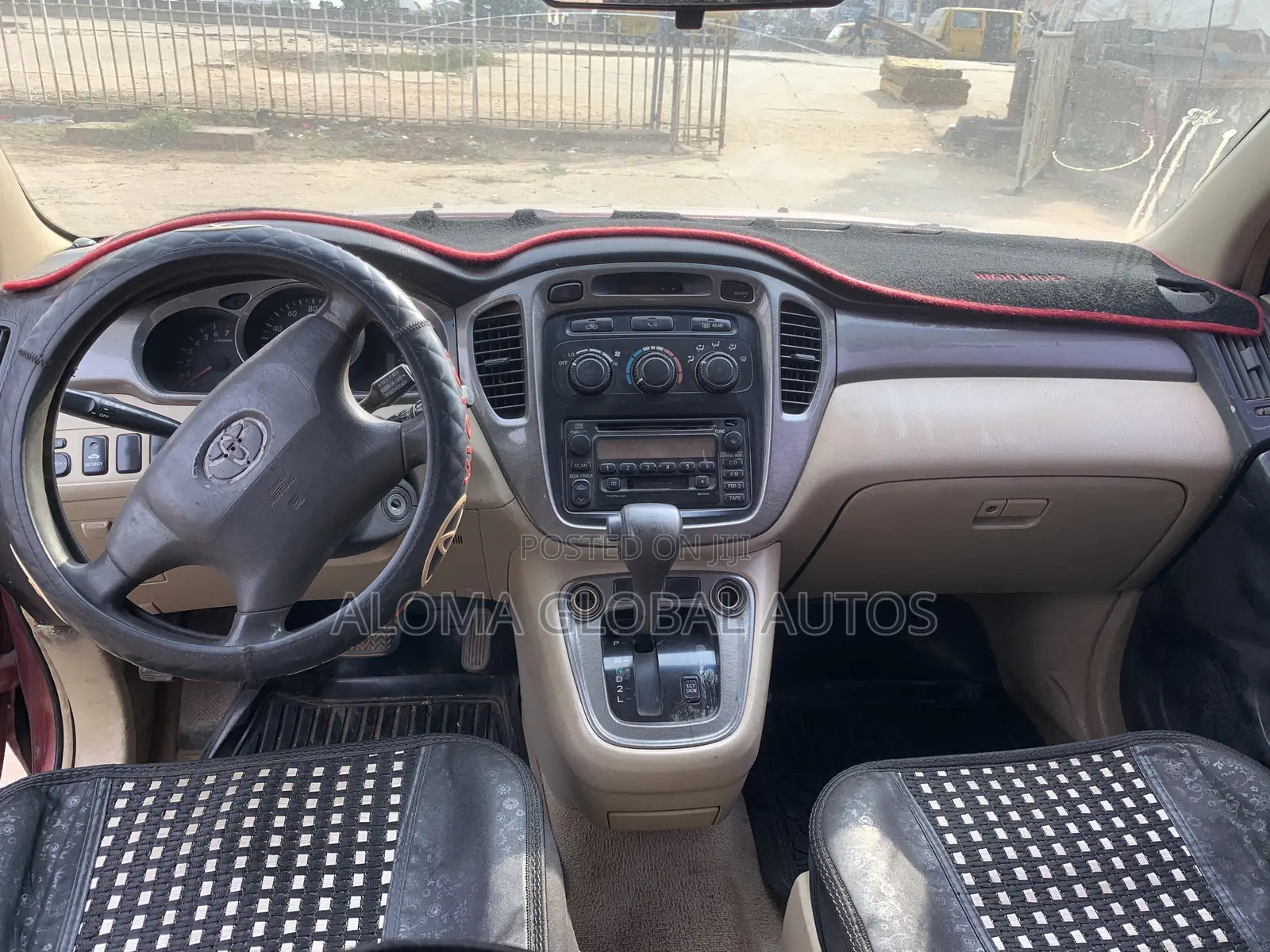 Toyota Highlander Base AWD 2003 Red