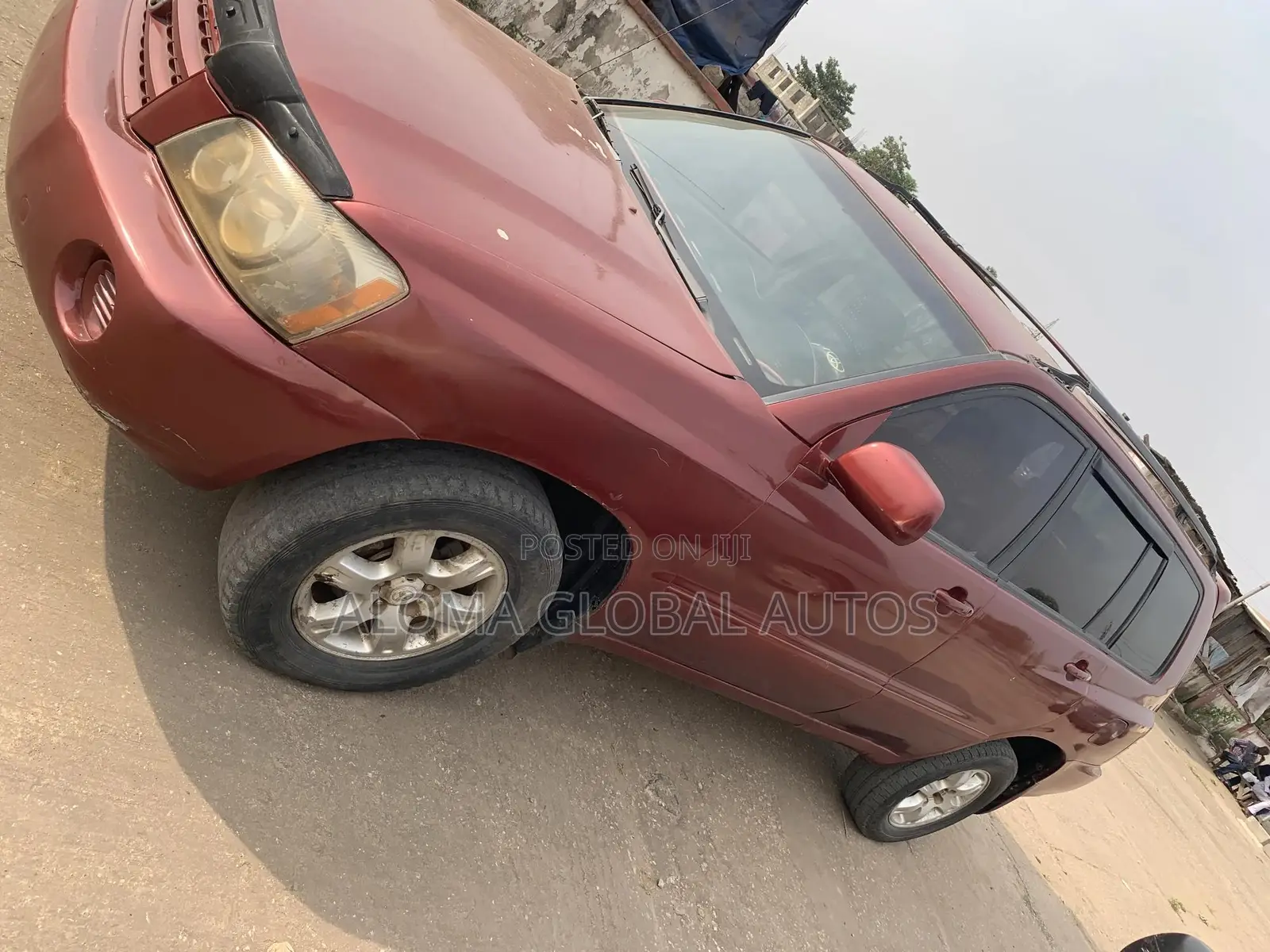Toyota Highlander Base AWD 2003 Red